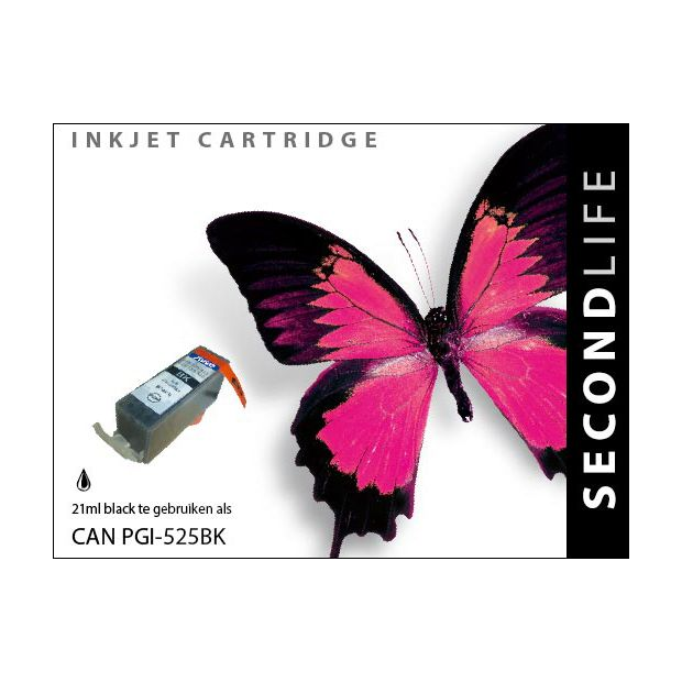 SecondLife - Canon PGI 525 Black SecondLife - Canon PGI 525 Black